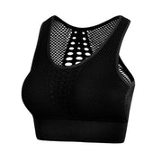 Women Sports Bra Sexy Brathable Mesh Sports Top